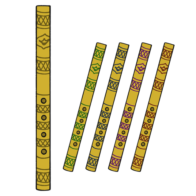 Ilustrasi Saluang. Foto: Pixabay.