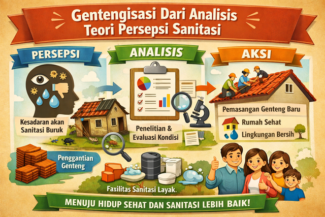 Ilustrasi Dampak Gentengisasi Terhadap Kesehatan (Sumber Gambar: ChatGPT AI)