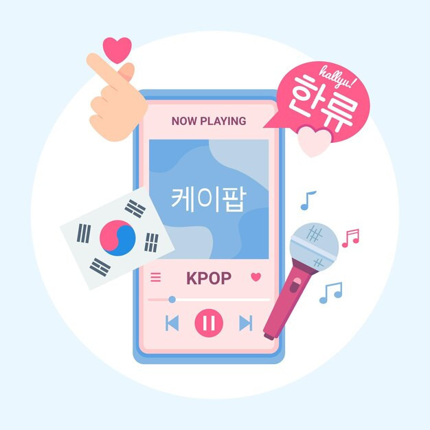 ilustrasi kpop (freepik)