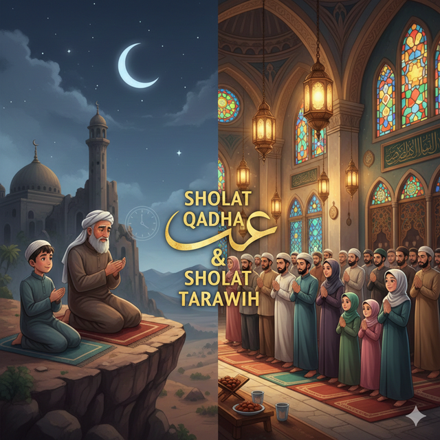 Antara Salat Qada Dan Salat Tarawih