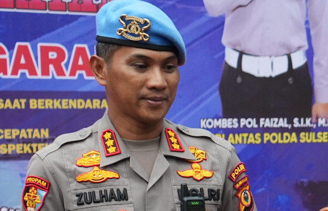 Kabid Propam Polda Sulsel Kombes Pol Zulham Effendy. Foto: Dok. Istimewa