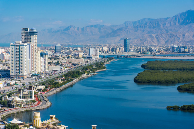 Ilustrasi Kota Ras Al Khaimah. Foto: Philip Lange/Shutterstock