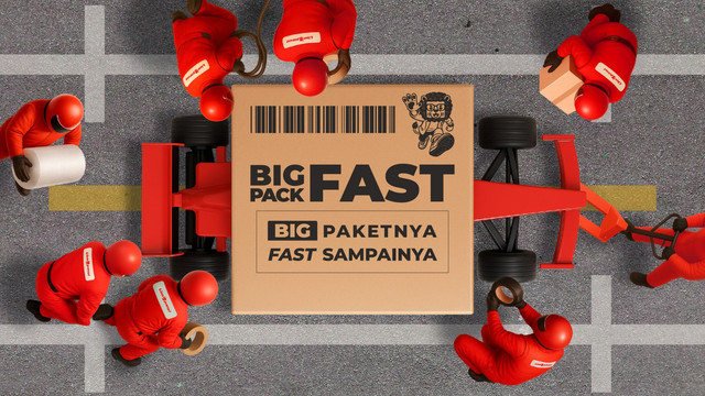 BIGPACK FAST dari Lion Parcel, untuk pengiriman paket besar. Foto: dok. Lion Parcel