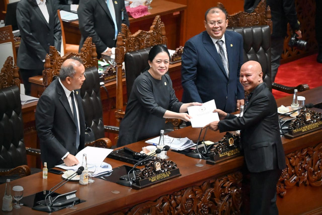 Rapat DPR RI di kompleks Parlemen Senayan. Foto: Said Abdullah/istimewa