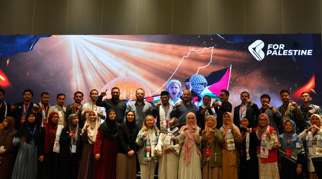 DT Peduli ambil peran dalam gerakan "Indonesia for Palestine Movement" (Sumber : DT Peduli)