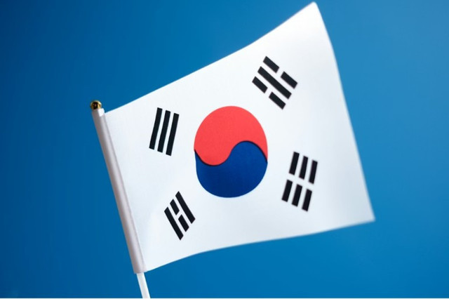 Bendera Korea Selatan. (Foto: Chris Boland, under the Unsplash license)