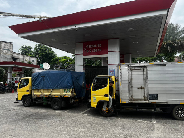 SPBU Cipinang, Jakarta Timur yang menjadi TKP penganiayaan. Foto: Rayyan Farhansyah/kumparan