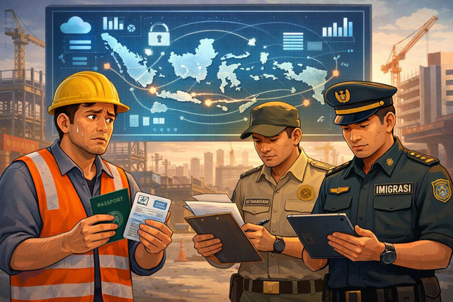 Ilustrasi: Kolabirasi antar lembaga penting dilakukan untuk pendekatan yang lebih komprehensif. Gambar dibuat menggunakan Open AI