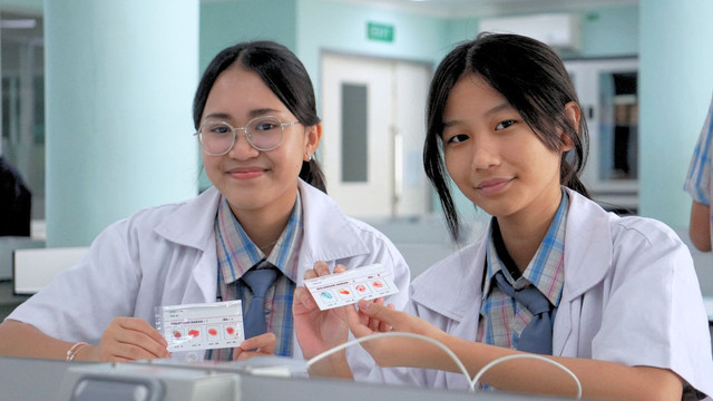 Kujungan SMA Pahoa ke kampus Unika Atma Jaya (Sumber: Unika Atma Jaya) 