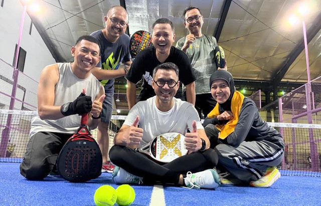Silaturahmi di Lapangan Padel, TDA Jaksel Perkuat Jejaring Pengusaha