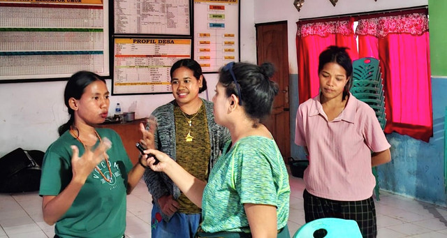 FGD bersama kelompok petani perempuan di Desa Napu, Kecamatan Haharu, Sumba Timur (2026). Foto: Dokumentasi pribadi