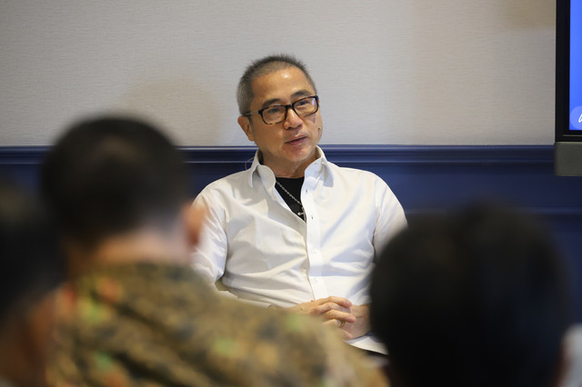 President Commissioner of PT Iforre Solusi Onfotek, Peter Djatmiko dalam MIT Kuo Sharper Center the 2026 Indonesia Series di Nur Corner 28, Senayan, Jakarta, Kamis (26/2/2026). Foto: Iqbal Firdaus/kumparan