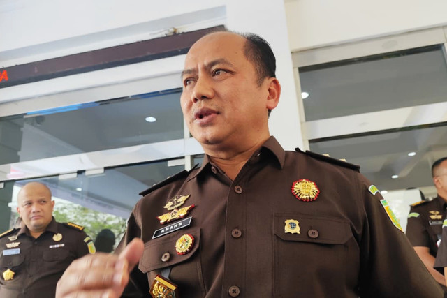 Kapuspenkum Kejagung, Anang Supriatna saat ditemui di Kejati Sumut, Kamis (26/2). Foto: Amar Marpaung/kumparan