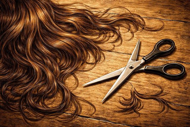 Ilustrasi potong rambut. Foto: Generated by AI