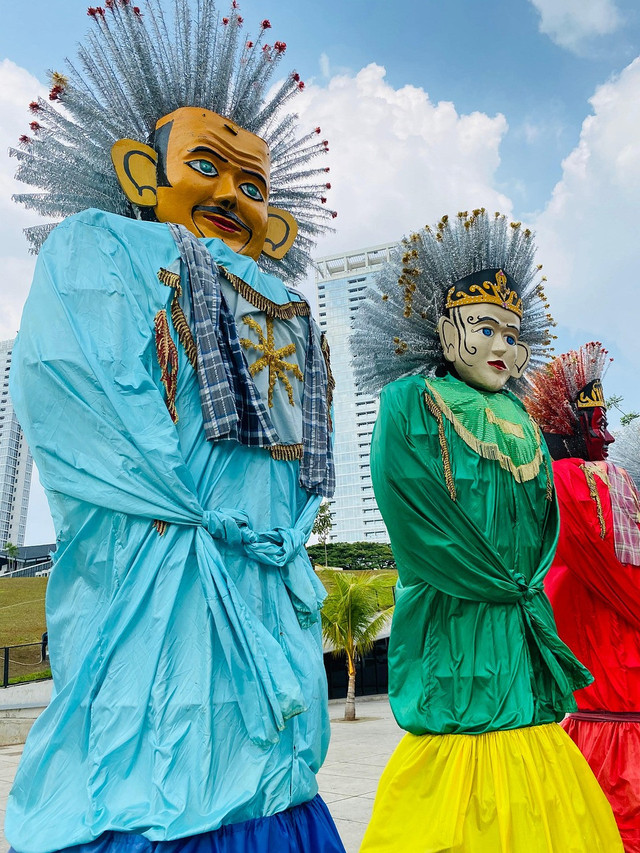 Ilustrasi Ondel-Ondel. Foto: Pixabay.