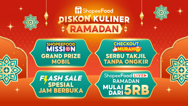 Diskon kuliner Ramadan ShopeeFood. Dok. Istimewa.