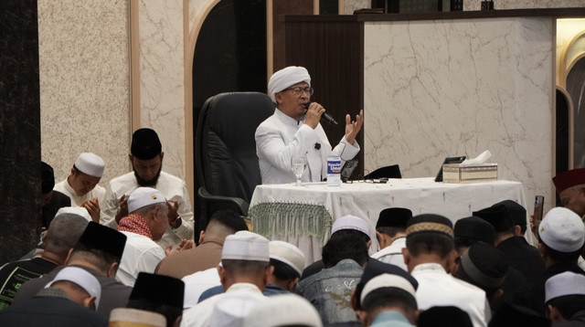 DT Peduli Gelar Safari Dakwah dan Kajian Tauhiid bersama Aa Gym di Kota Duri dan Kota Pekanbaru, Riau (Sumber : DT Peduli)