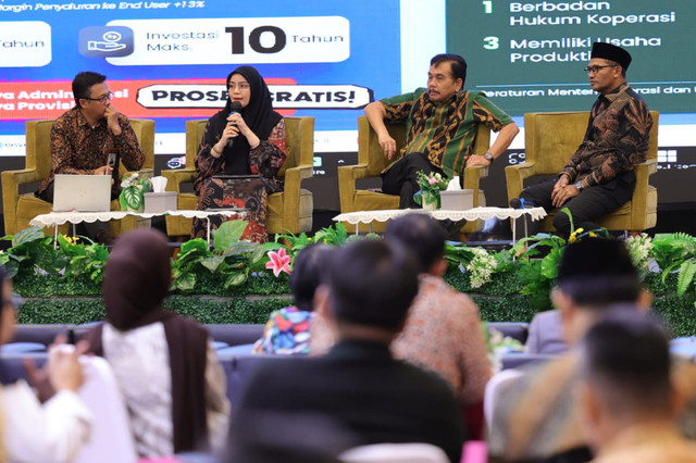 LPDB Koperasi di acara Ramadan Leadership ICMI 2026, di Jakarta, Jumat (27/2) Foto: Dok. LPDB Koperasi