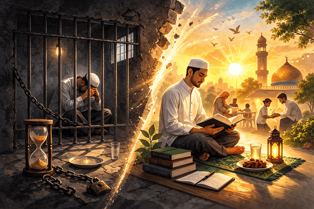 Ramadhan : Penjara atau Sekolah Kehidupan (sumber :pribadi)
