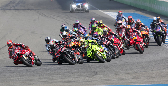 Suasana balapan GP Thailand di Chang International Circuit, Buriram, Thailand, Sabtu (28/2/2026). Foto: Athit Perawongmetha/REUTERS