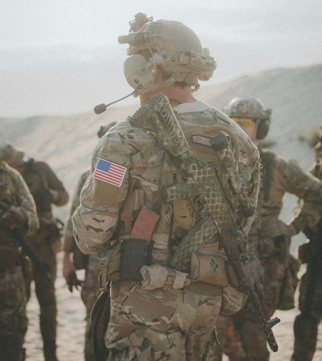 Tentara Amerika Serikat. (Foto: Oleg Ivanov, under the Unsplash license)