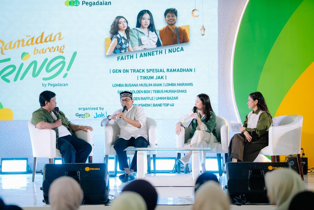 Edukasi & Talkshow Emas sebagai bagian dari festival "Ramadan Bareng Tring!". Foto: Dok. Pegadaian