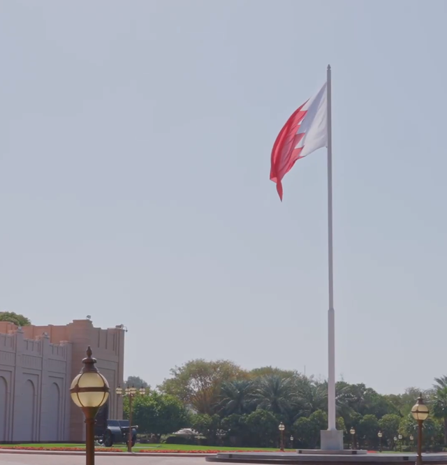 Ilustrasi bendera Bahrain Foto: X/@BahrainPMO