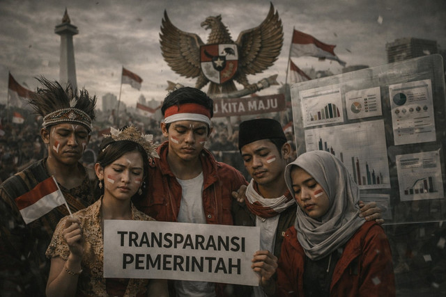 pada Agustus 2025 menunjukkan tingkat kepercayaan masyarakat terhadap pemerintah berada di angka 78 persen. Namun, kepercayaan bukan sesuatu yang tetap. Ia bisa naik dan turun tergantung pada kebijakan yang diambil. (Dokumentasi dari Fairus Ramadhan - AI)