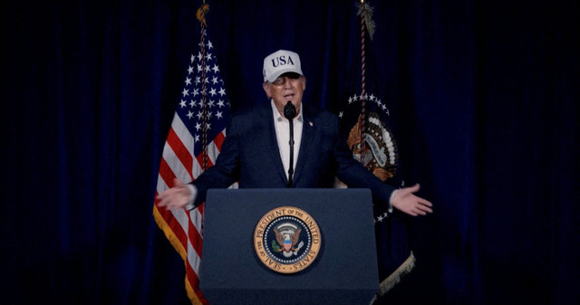Trump dan Pernyatannya tentang Serangan ke Iran (sumber: PBS News)