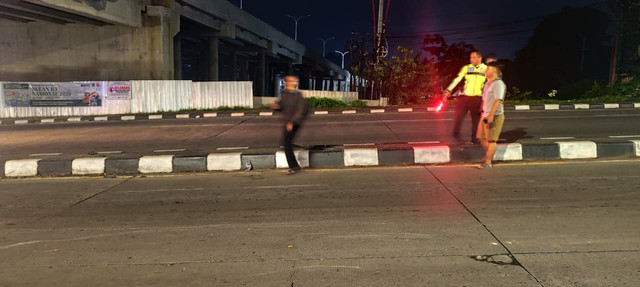 Kondisi terkini traffic light exit tol Bawen, usai kecelakaan beruntun. Foto: Dok. Istimewa