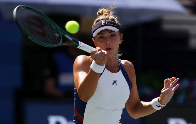 Petenis Rumania, Jaqueline Cristian. Foto: REUTERS/Raghed Waked