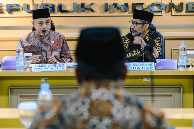 Wakil Ketua DPD RI, Tamsil Linrung berbicara tentang transformasi kebangsaan (dok. pribadi)