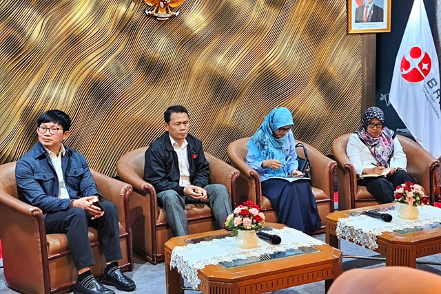 Organisasi Riset Tata Kelola, Pemerintahan, Ekonomi, dan Kesejahteraan Masyarakat BRIN adakan Seminar Hasil Riset Dampak, Efektivitas dan Arah Kebijakan Program MBG), di Gedung BJ Habibie BRIN, Jakarta Pusat, Rabu (4/3). Foto: Jeni Ritanti/kumparan