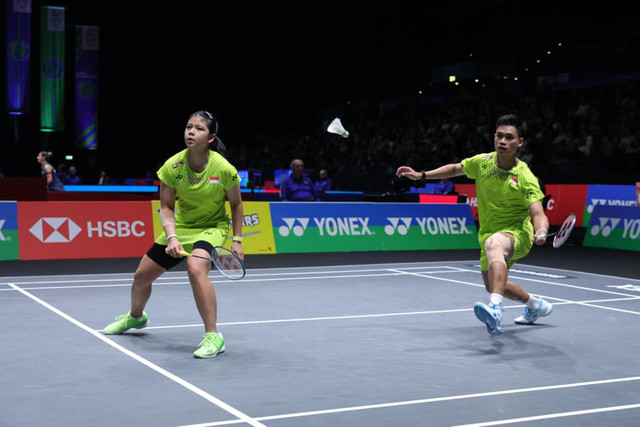 Jafar/Felisha melaju ke babak 16 besar All England. Foto: Dok. PBSI