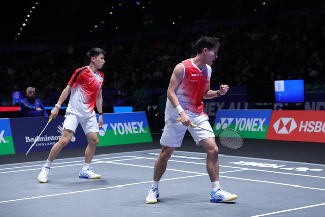 Raymond/Joaquin di All England 2026. Foto: Dok. PBSI