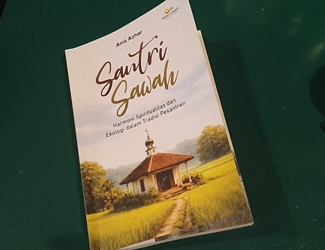 Buku Santri Sawah. Foto: Dokumentasi pribadi