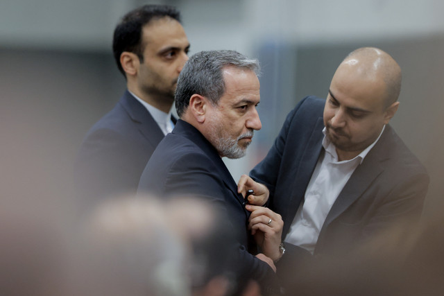 Menteri Luar Negeri Iran Abbas Araghchi Foto: VALENTIN FLAURAUD/AFP