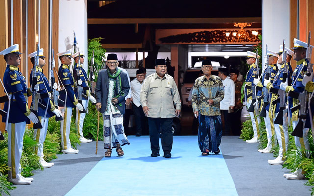 Presiden Republik Indonesia Prabowo Subianto menggelar buka puasa bersama dengan sejumlah ulama di Istana Negara, Jakarta Pusat, Kamis (5/3/2026). Foto: Dok. Muchlis Jr - Biro Pers Sekretariat Presiden