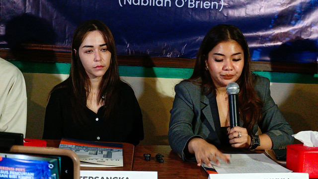 Konferensi pers kasus pencurian di restoran Bibi Kelinci milik Nabilah O'Brien di kawasan Kemang, Jakarta Selatan. Foto: Aprilandika Pratama/kumparan