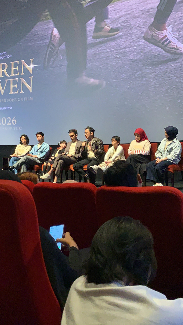 Konferensi pers film Children Of Heaven. Foto: Vincentius Mario/kumparan