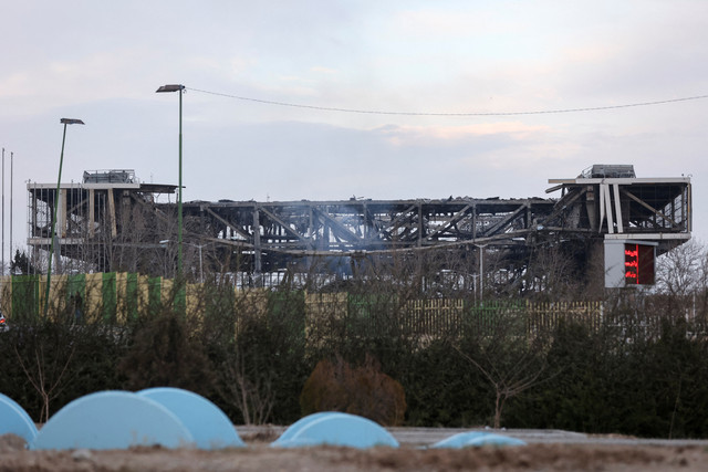 Imbas serangan AS ke Iran. Foto: Majid Asgaripour/WANA via Reuters