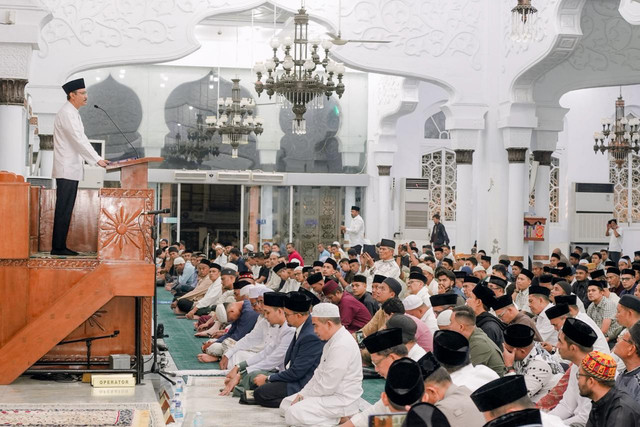 Ilustrasi Khutbah Idul Adha Foto: Dok. Biro Humas Kemensos/Ayub Argyan