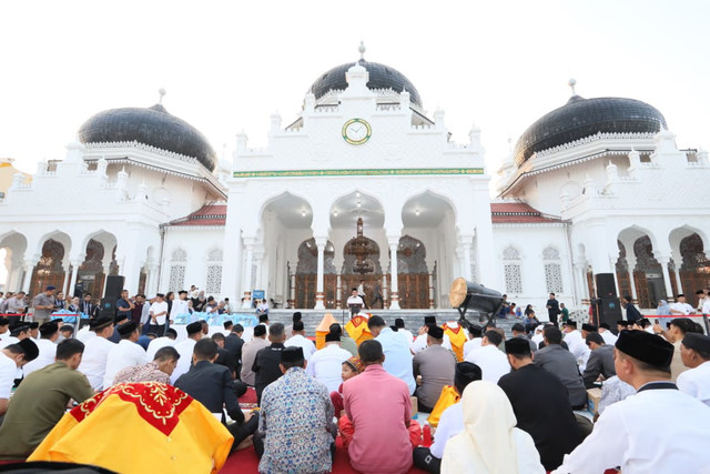 Menteri Dalam Negeri (Mendagri) selaku Ketua Satuan Tugas (Kasatgas) Percepatan Rehabilitasi dan Rekonstruksi (PRR) Pascabencana Sumatera Muhammad Tito Karnavian Foto: Dok. Puspen Kemendagri