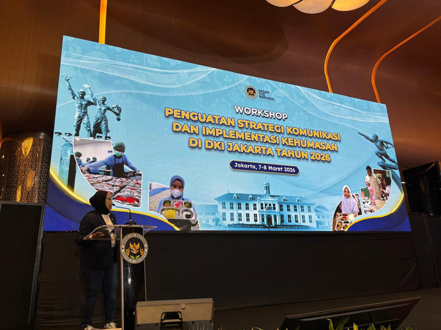 Wakil Kepala Badan Gizi Nasional (BGN) Bidang Komunikasi dan Investigasi, Nanik Sudaryati Deyang,  dalam workshop bertajuk Penguatan Strategi Komunikasi dan Implementasi Kehumasan di Jakarta, Sabtu (7/3). Foto: Dok. BGN