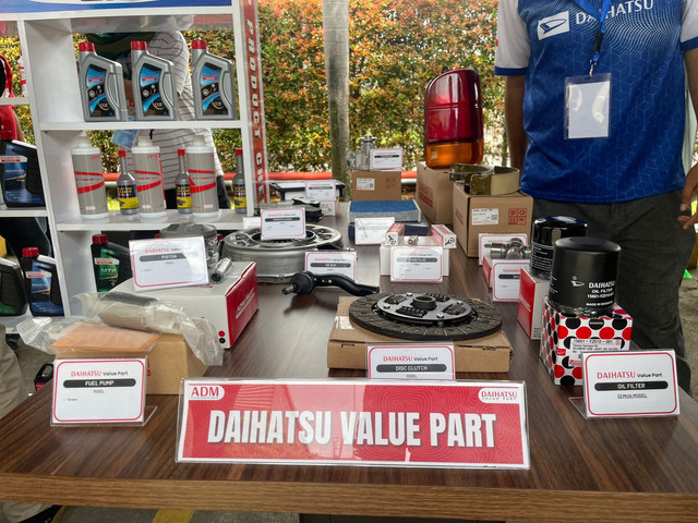 Ilustrasi suku cadang kendaraan Daihatsu Value Part. Foto: Sena Pratama/kumparan