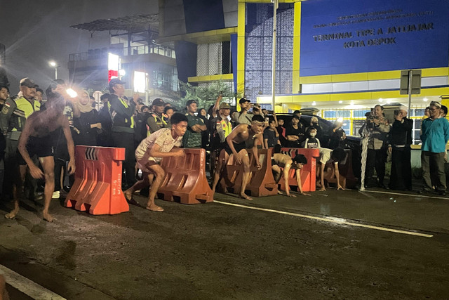 Lomba lari di Depok, Jawa Barat, Sabtu (7/3). Foto: Dok. kumparan