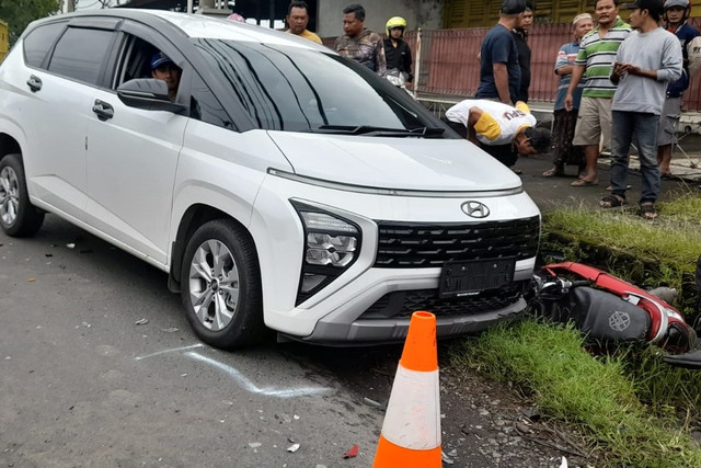 Kecelakaan lalulintas di Jalan Kudus-Pati, Minggu (8/3/2026). Foto: Polres Kudus