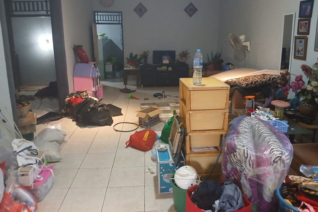 Lokasi penemuan mayat perempuan di Depok. Foto: Dok. Istimewa