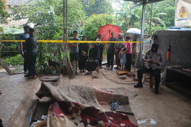 Lokasi penemuan mayat perempuan di Depok. Foto: Dok. Istimewa