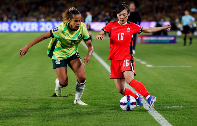Timnas Wanita Korea Selatan tahan imbang Australia di Piala Asia Wanita 2026. Aset: AFC
